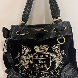 Juicy Couture Black Shoulder Bag